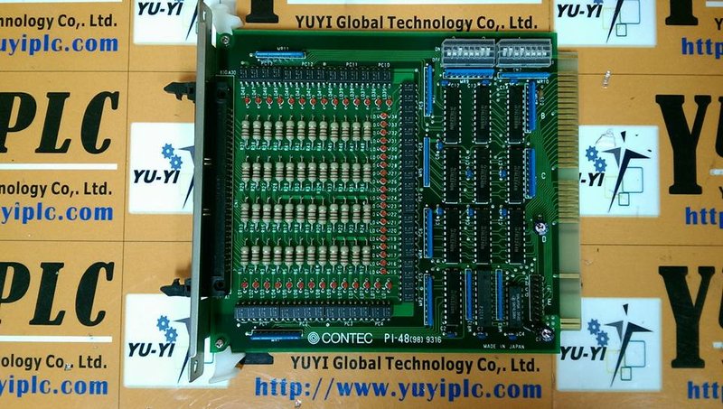 CONTEC PI-48(98) ISOLATION TYPE PARALLEL INPUT MODULE - 裕益科技自動化設備可程式編碼器 ...