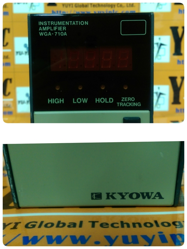 Wga Control Panel KYOWA WGA-710A INSTRUMENTATITON AMPLIFIER - PLC DCS SERVO Control MOTOR ...