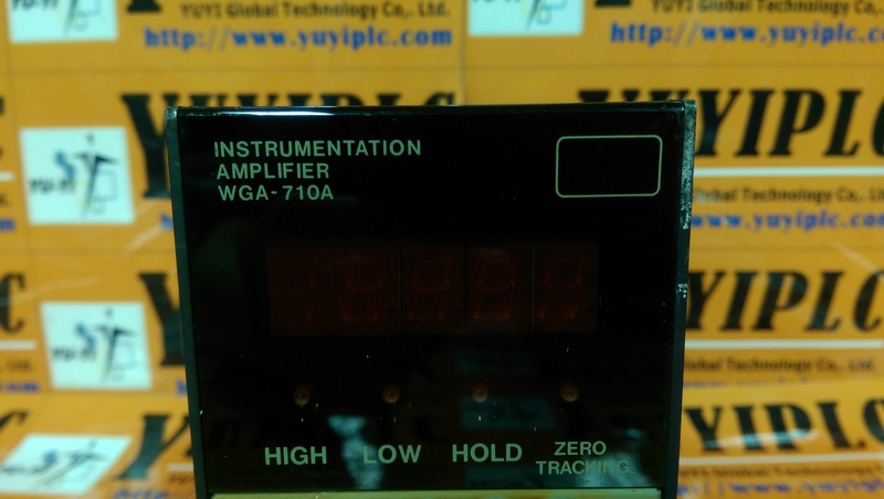Wga Control Panel KYOWA INSTRUMENTATION AMPLIFIER WGA-710A - PLC DCS SERVO Control MOTOR ...