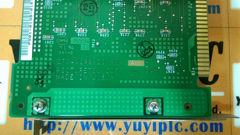 PICTURETEL 270-0198-01 ISA ADPTER P501-0198-01R BOARD - 裕益科技自動化設備可程式編碼器 ...
