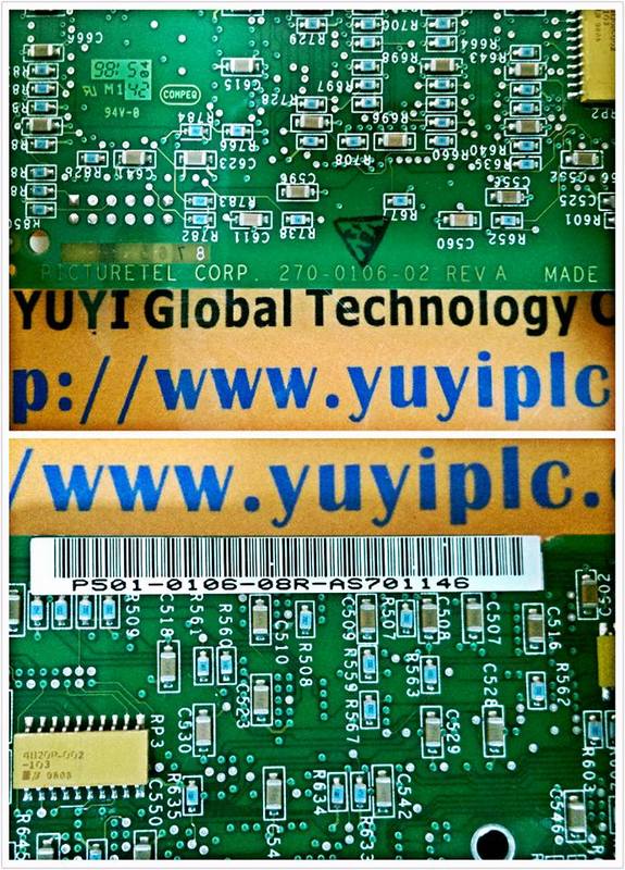 PICTURETEL 270-0106-02 P501-0106-08R VIDEO CARD - 裕益科技自動化設備可程式編碼器PLC分散式 ...