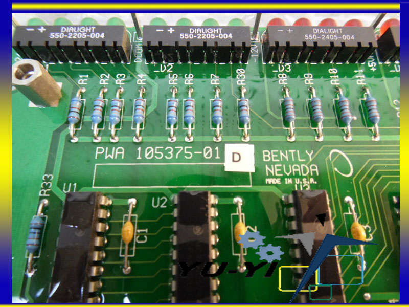 BENTLY NEVADA 105375-01 SAMPLER D TDXNET PLC TRANSIENT DATA INTERFACE PWA105375-01 (2)