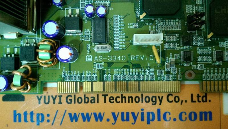 MIS AS-3340 REV.D BOARD - 裕益科技自動化設備可程式編碼器PLC分散式控制系統DCS