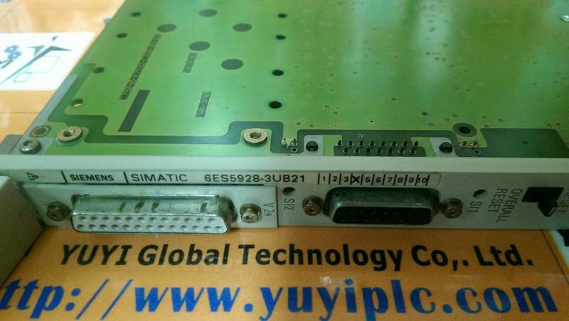 SIEMENS 6ES5928-3UB21 SIMATIC S5 CPU928B VER.4 BOARD - 裕益科技自動化設備可程式編碼器 ...