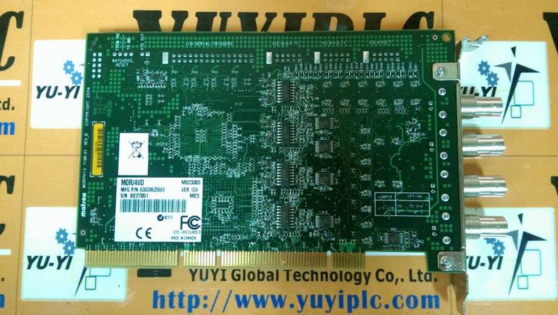 MATROX MORPHIS MOR/4VD 7198-01 FRAME GRABBER BOARD - 裕益科技自動化設備可程式編碼器PLC ...