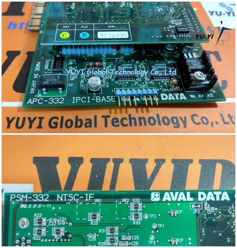 AVAL DATA APC-332 IPCI-BASE with PSM-332 NTSC-IF Card (3)