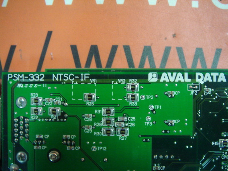 AVAL DATA APC-332 IPCI-BASE PSM-332 NTSC-IF - 裕益科技自動化設備可程式編碼器PLC分散式控制系統DCS