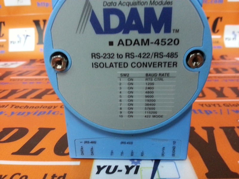 Adam Module Power Brick ADVANTECH ADAM-4520 DATA ACQUISITION MODULES - 裕益科技自動化設備可程式編碼器PLC分散式控制系統DCS