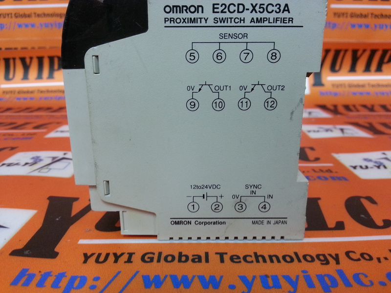 E2cd OMRON E2CD-X5C3A PROXIMITY SWITCH AMPLIFIER - PLC DCS SERVO Control ...