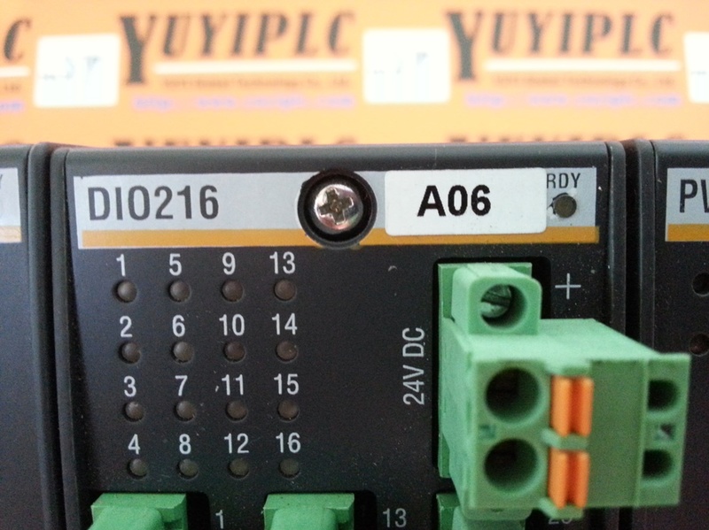 BACHMANN DIO216 PLC MODULE - PLC DCS SERVO Control MOTOR POWER SUPPLY ...