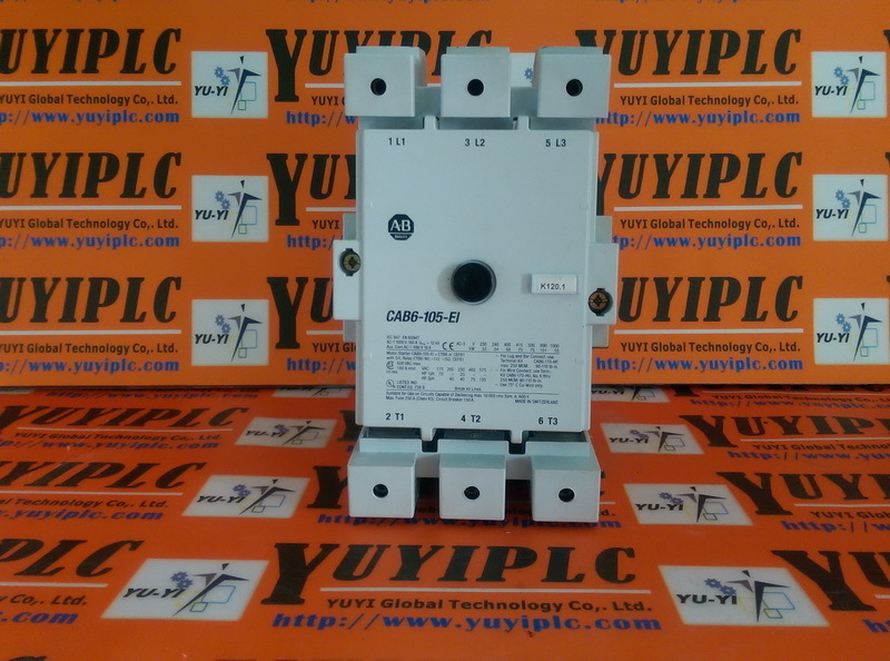 A-B CAB6-105-EI CAB6-HB2 CAB6-P CAB MOTOR STARTER - 裕益科技自動化設備可程式編碼器PLC ...