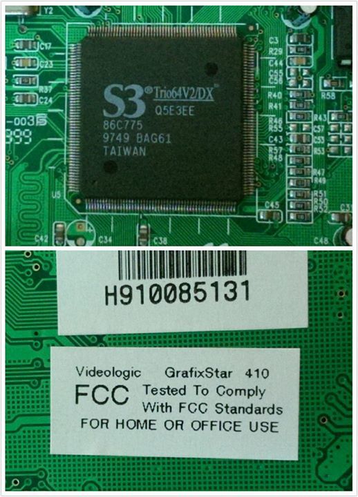 Gra 410 Module 3 Graphics S3 INC. VIGRAFIXSTAR 410 TRIO64V2/DX GRAPHICS CARD - 裕益科技自動化設備可程式編碼器PLC ...