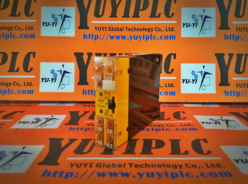 TESCH E67.3X124 SAFETY RELAY - 裕益科技自動化設備可程式編碼器PLC分散式控制系統DCS