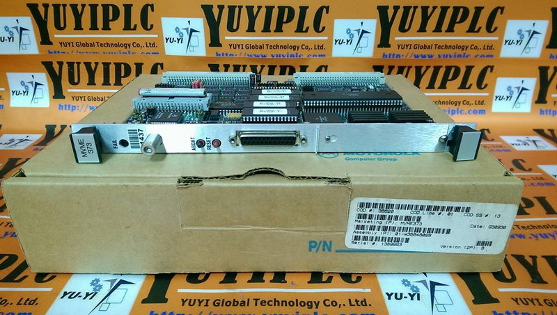 MOTOROLA MVME373 COMPUTER BOARD EPA MAP CONTROL MODULE - PLC DCS SERVO ...