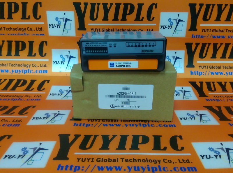 ANYWIRE A20PB-08U OUTPUT TERMINAL - 裕益科技自動化設備可程式編碼器PLC分散式控制系統DCS