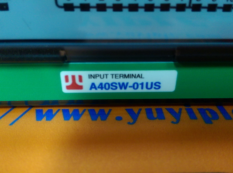 ANYWIRE A40SW-01US INPUT TERMINAL - PLC DCS SERVO Control MOTOR POWER ...