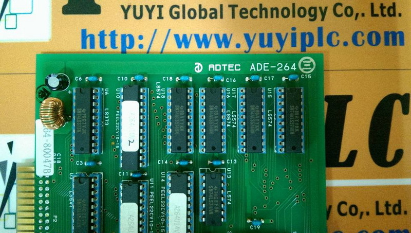 ADTEC ADE-264 BOARD - PLC DCS SERVO Control MOTOR POWER SUPPLY IPC ROBOT