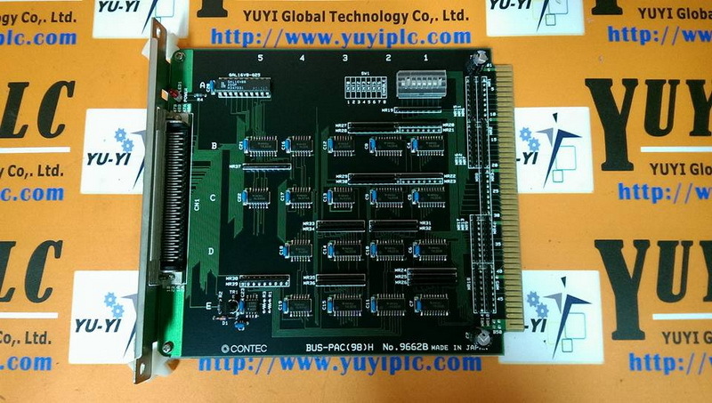 CONTEC BUS-PAC(98)H NO.9662B PCB BOARD - 裕益科技自動化設備可程式編碼器PLC分散式控制系統DCS