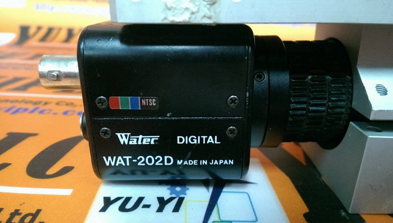 1PCS USED WATEC WAT-202D CCD Color Camera Tested 