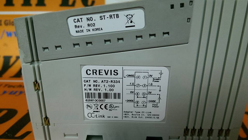 Crevis Rio Module CREVIS AT2-R334 CC-LINK Remote I/O & CAMERA - PLC DCS SERVO Control ...