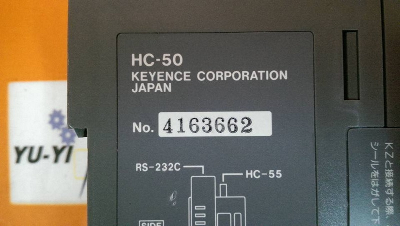 KEYENCE HC-50 CONTROL MODULE - PLC DCS SERVO Control MOTOR POWER SUPPLY ...