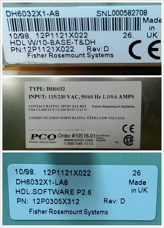 FISHER ROSEMOUNT TYPE DH6032 HIGHWAY DATALINK (3)
