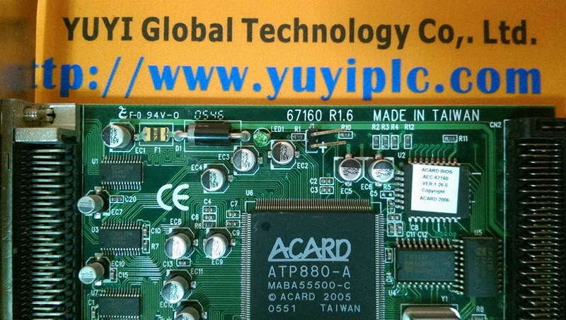 ACARD AEC67160 R1.6 PCI ULTRA160 LVD/SE SCSI ADAPTER - PLC DCS SERVO ...