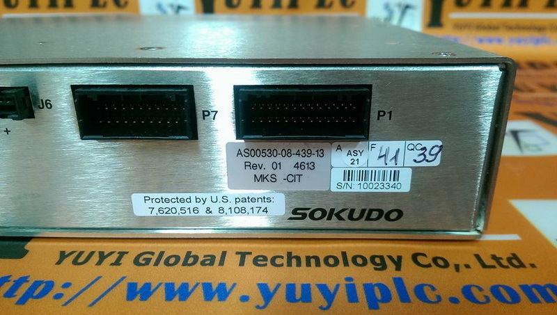 SOKUDO AS00530-08-439-13 REV.01 4613 TC PROCESSOR CARD - PLC DCS SERVO ...