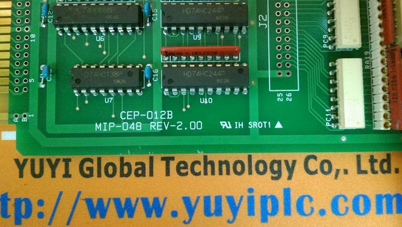 ACCEL. CORP. CEP-012B MIP-048 REV-2.00 - PLC DCS SERVO Control MOTOR ...