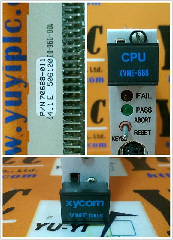 XYCOM CPU XVME-688 PROCESSOR MODULE 70688-011 (3)