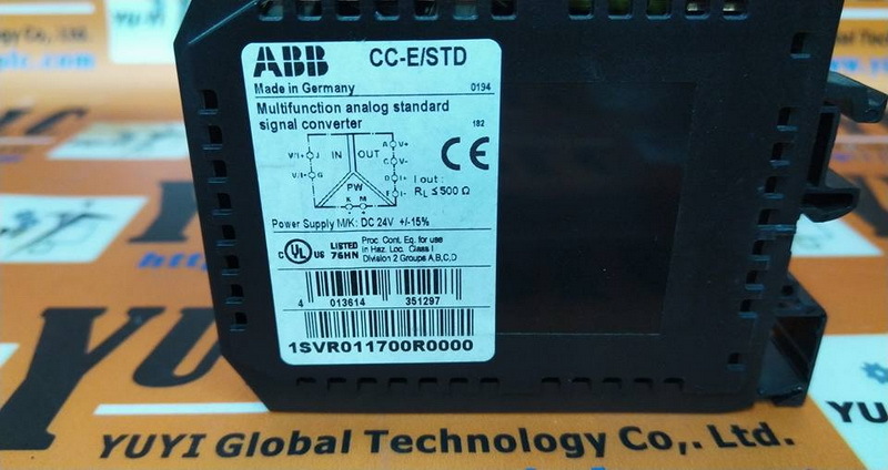 Abb Cc1500 ABB CC-E/STD MULTIFUNCTION ANALOG SINGNAL CONVERTER - 裕益科技自動化設備可程式編碼器 ...