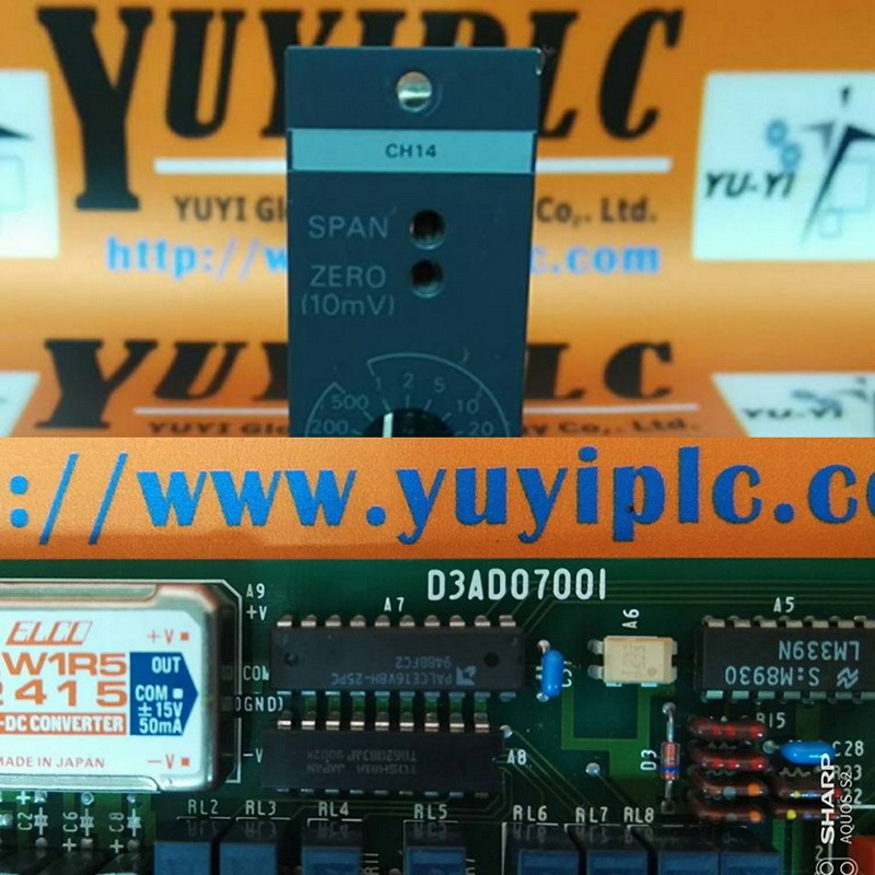ADEC CH14 / D3AD07001 BOARD - PLC DCS SERVO Control MOTOR POWER SUPPLY ...