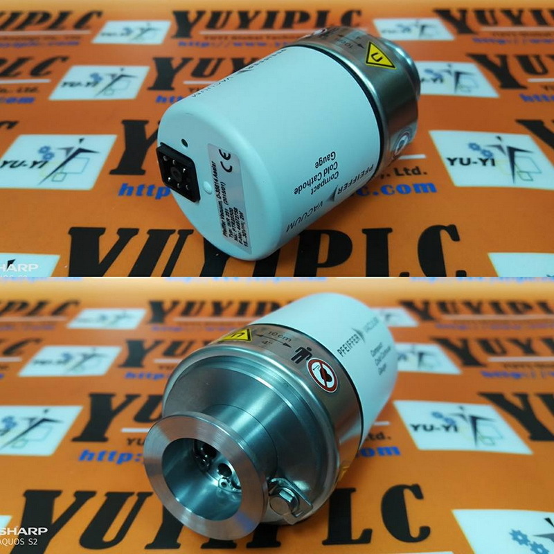 Pfeiffer Vacuum Gauge D 35614 Asslar Type Ikr 251 Plc Dcs Servo Control Motor Power Supply Ipc Robot