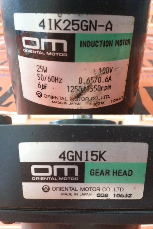 ORIENTAL 4GN15K GEAR HEAD - 裕益科技自動化設備可程式編碼器PLC分散式控制系統DCS