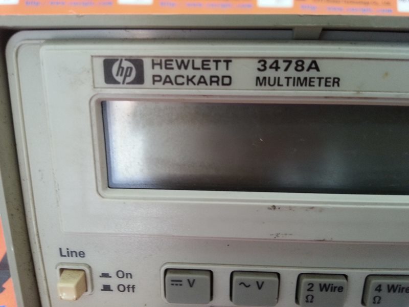 HP 3478A MULTIMETER - 裕益科技自動化設備可程式編碼器PLC分散式控制系統DCS