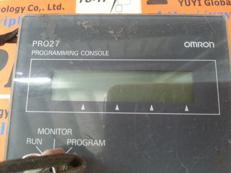 OMRON C200H-PR027 PROGRAMMING CONSOLE - PLC DCS SERVO Control MOTOR ...