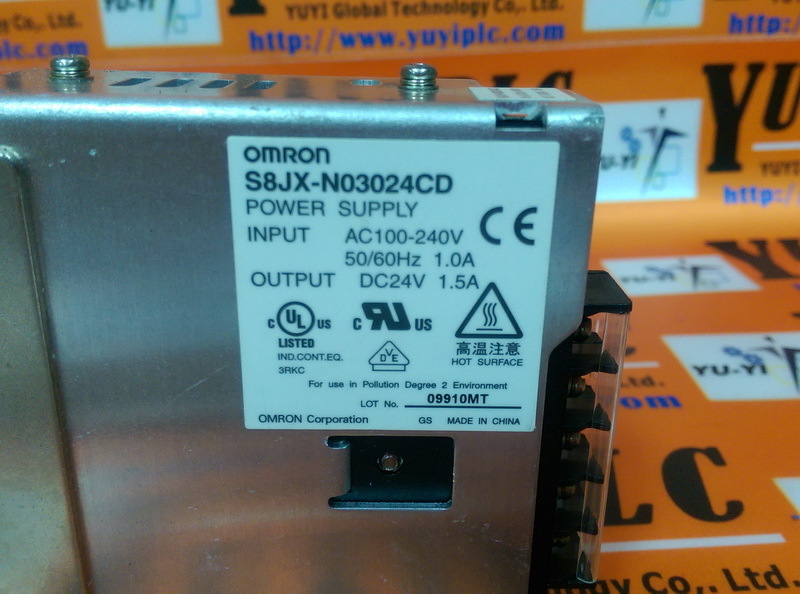 S8JX-N03024CD OMRON POWER SUPPLY - PLC DCS SERVO Control MOTOR 