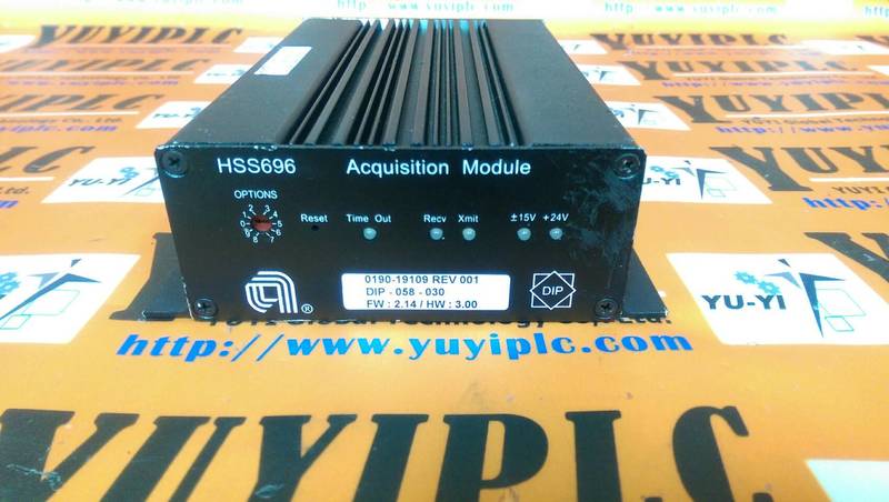 DIP HSS696 0190-19109 REV 001 ACQUISITION MODULE - 裕益科技自動化設備可程式編碼器PLC分散 ...