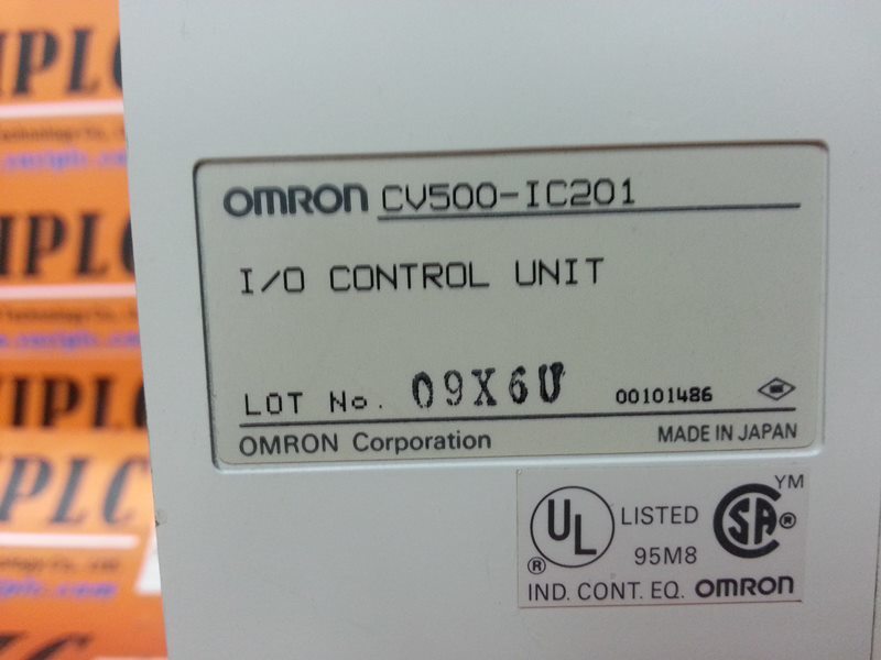 OMRON CV500-IC201 I/O CONTROL UNIT MODULE - PLC DCS SERVO Control MOTOR  POWER SUPPLY IPC ROBOT