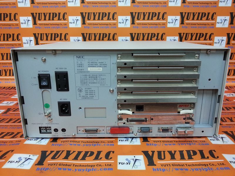 NEC FC9821Xa model 1 / FC-9821 Xa - PLC DCS SERVO Control MOTOR POWER ...