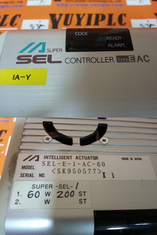 IAI INTELLIGENT ACTUATOR SEL-E-1-AC-60 CONTROLLER (3)