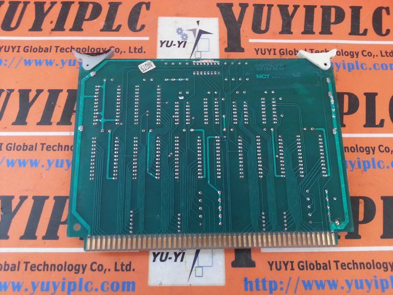 MCT DIGITAL I/O 107754 REV F BOARD - 裕益科技自動化設備可程式編碼器PLC分散式控制系統DCS