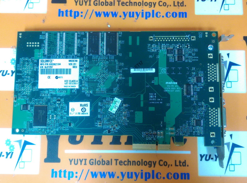 Used 1Pc Matrox Morphis Qxt Y7250-00 Pci-E Morq / 16Vd