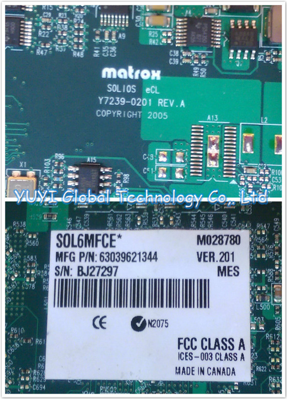 Scheda Matrox MORQ/16VD Y7250-00 Rev.A PCI-E Frame Grabber (usata In Buone Condizioni) - Foto 2