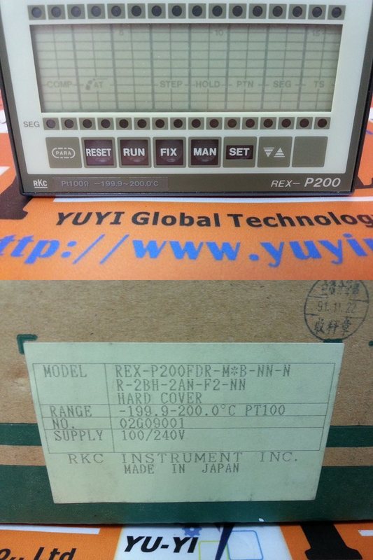 Rex Sp200 RKC REX-P200 REX-P200FDR-M*B-NN-NR-2BH-2AN-F2-NN New in box - PLC DCS ...
