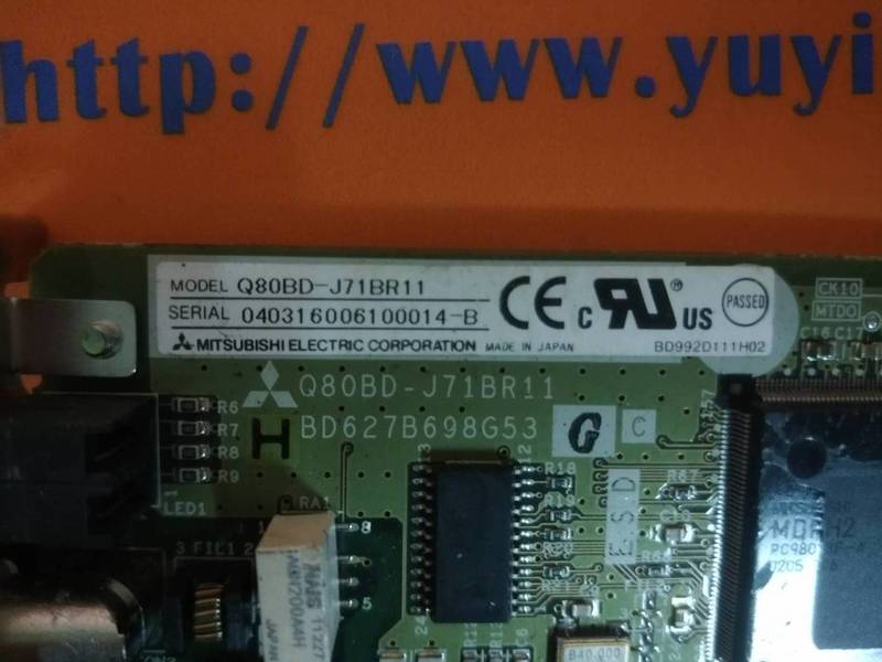 Jx811bt Module MITSUBISHI Q80BD-J71BR11 BOARD - 裕益科技自動化設備可程式編碼器PLC分散式控制系統DCS