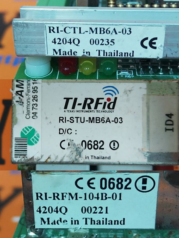 TEXAS RI-STU-MB6A-03 RFID 2000 READER MODULE (3)