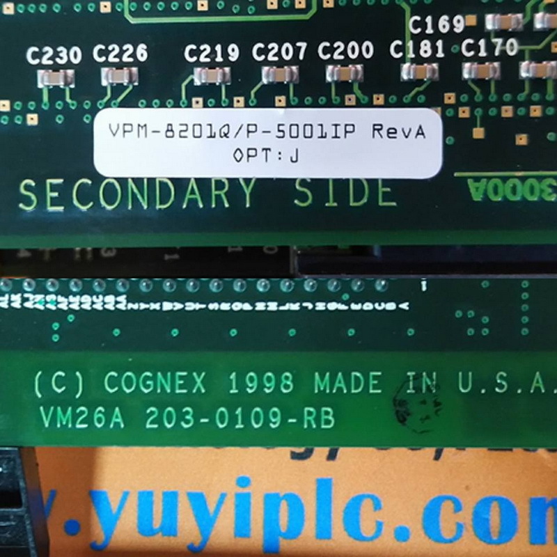 COGNEX VPM-8201Q/P-5001IP REV.A VM26A 203-0109-RB (3)