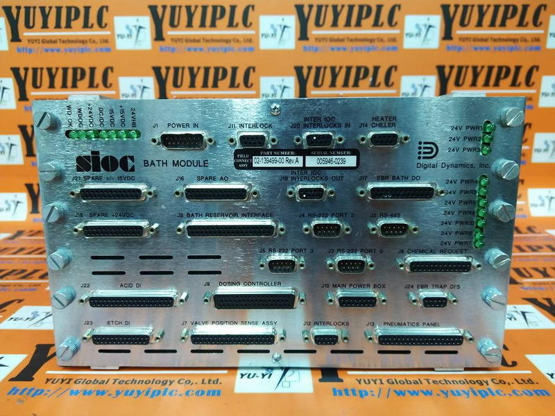 Post Treatment Module DIGITAL DYNAMICS SIOC POST PTATING MODULE 02-122156-00 - 裕益科技自動化設備可程式 ...