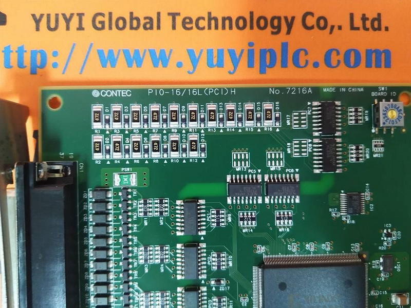 CONTEC PIO-16/16L(PCI)H NO.7216A DIGITAL I/O CARD - PLC DCS SERVO 